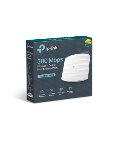 TP-LINK EAP110 300Mbps Wireless N Ceiling Mount Access Point TP-LINK EAP110 300Mbps Wireless N Ceiling Mount Access Point