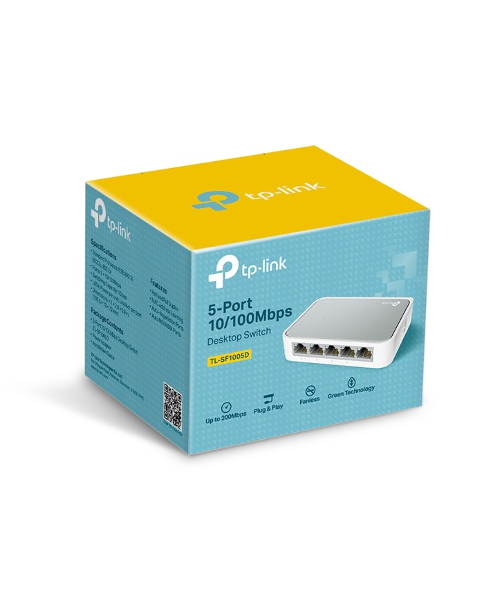 TP-LINK TL-SF1005D 5-PORT 10/100Mbps DESKTOP SWITCH