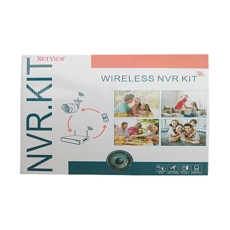 NETVIEW 8CH WIFI NVR KIT  TR-WB7108T3